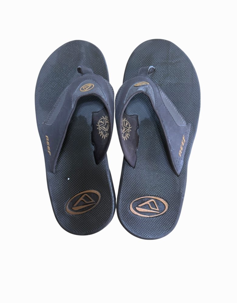 Reef sandals mens sz 9 US brown bottle opener casual thong slip on beach  casual