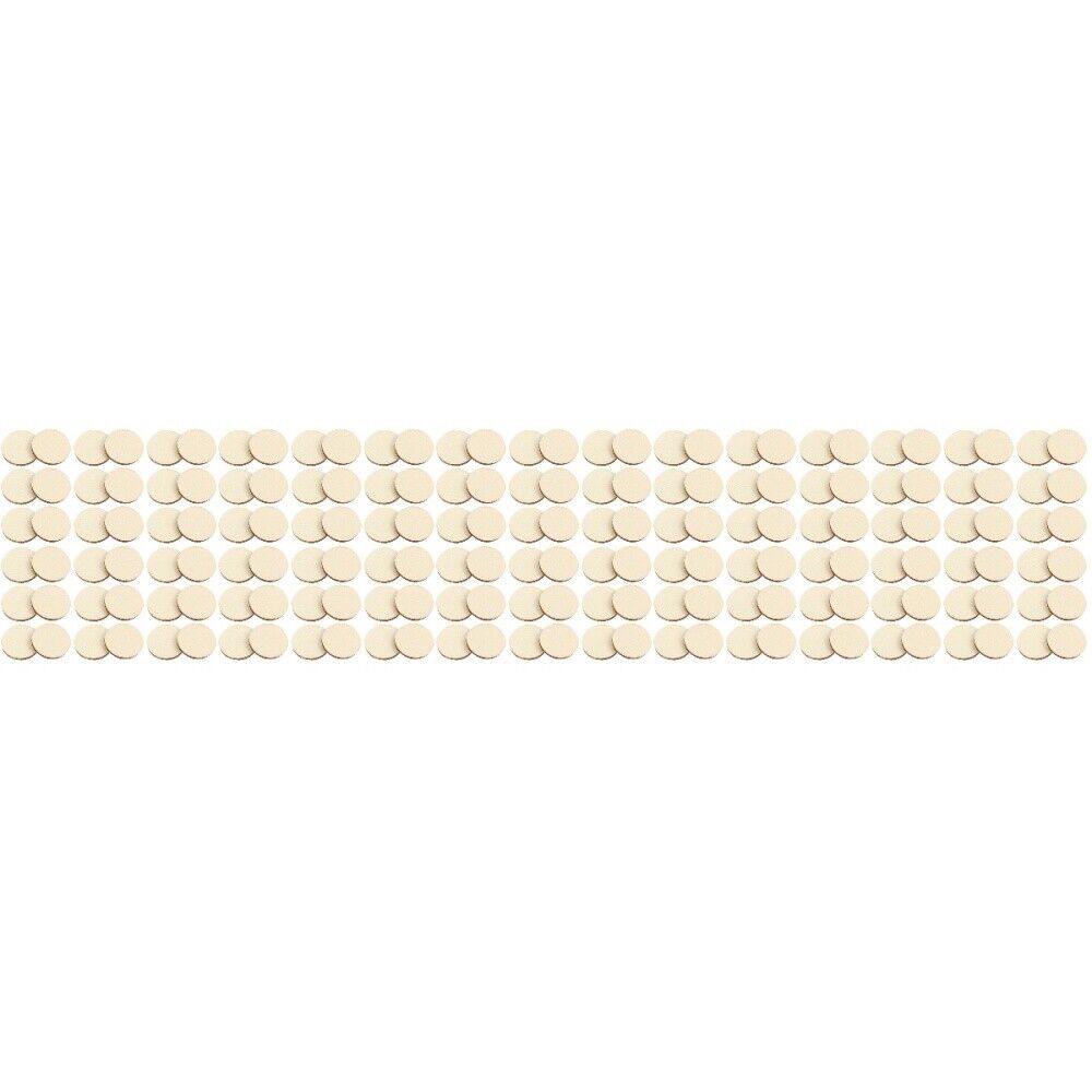 5 Pieces Round Labels Unfinished Blank Circles DIY Handmade Wood Chips