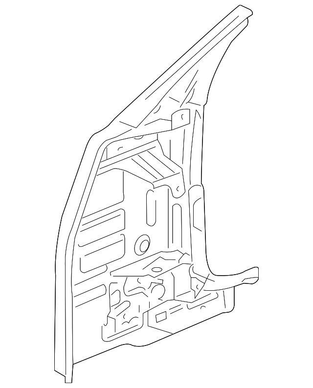 Genuine GM Driver Side Windshield Inner Frame Part 23431114