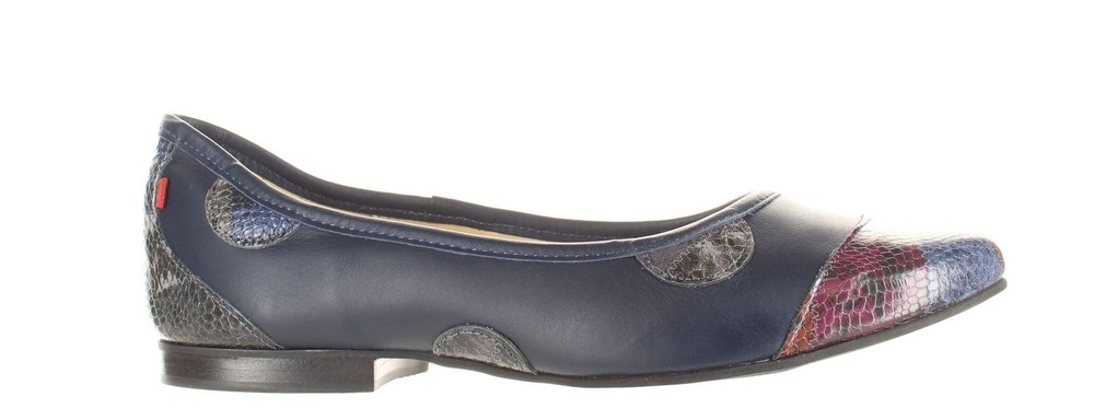 Marc Joseph New York Womens Mini Canal Blue Casual Flats Size 6 (7710159)