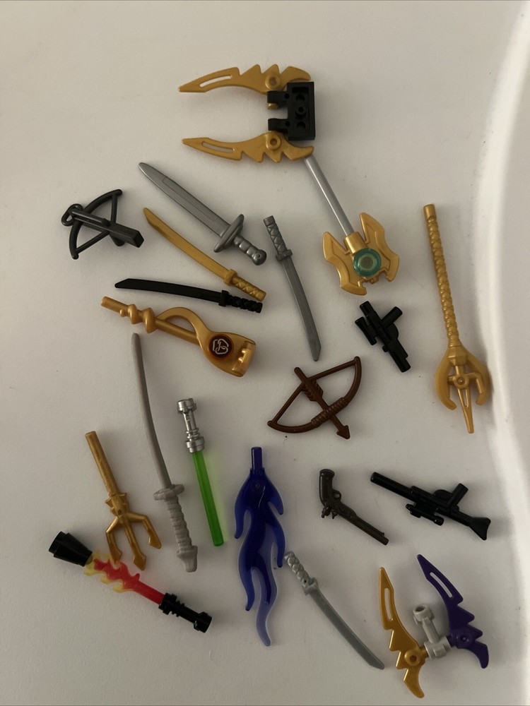 lego weapons lot