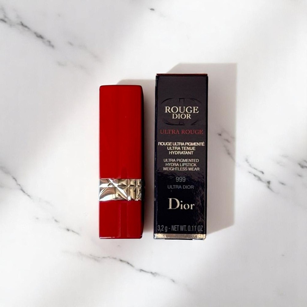 Dior Ultra Rouge Lipstick in Iconic Shade 999
