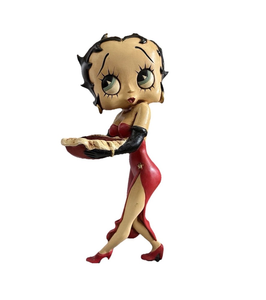 Vintage Betty Boop Resin Statue 21.5 Inches Tall Collectible