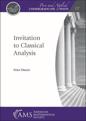Invitation to Classical Analysis Duren Paperback MP–AMM American Mathematical