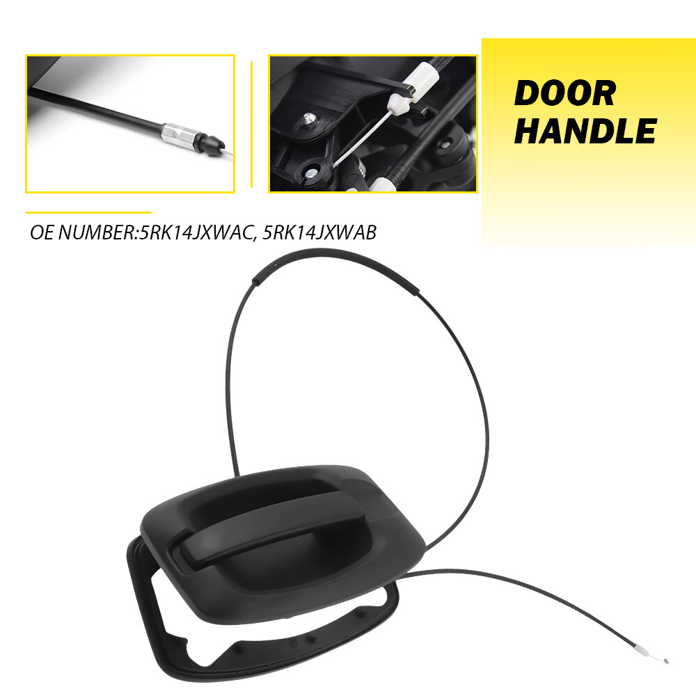 Side Sliding Door Handle&Cable Assy For 2014-2021 Ram ProMaster 3500 2500 1500