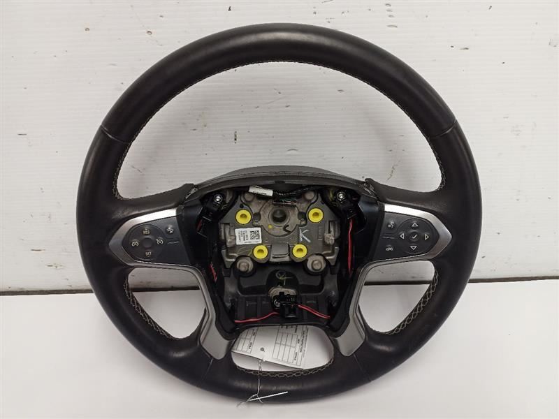 GM 23278624 Black Leather Steering Wheel w/ Buttons from 2016 Tahoe 11296706