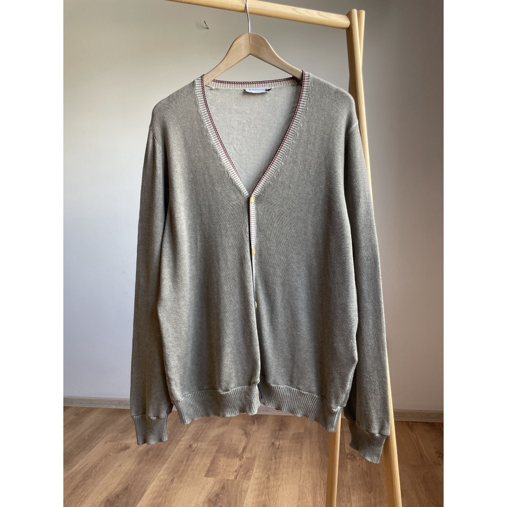 Moncler Garment Dyed Cotton Cardgigan Size XXL