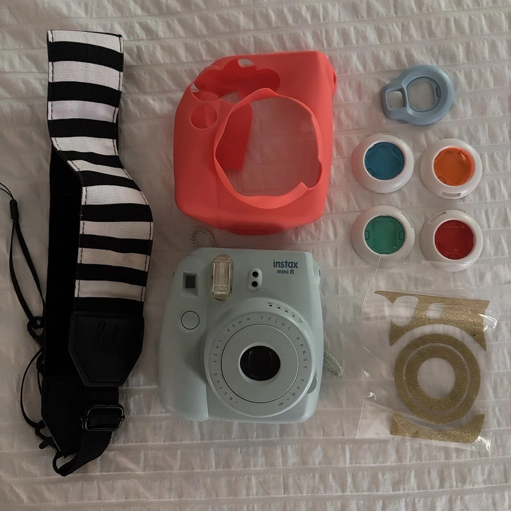 Fujifilm Instax Mini 8 Instant Camera Bundle with Fun Accessories
