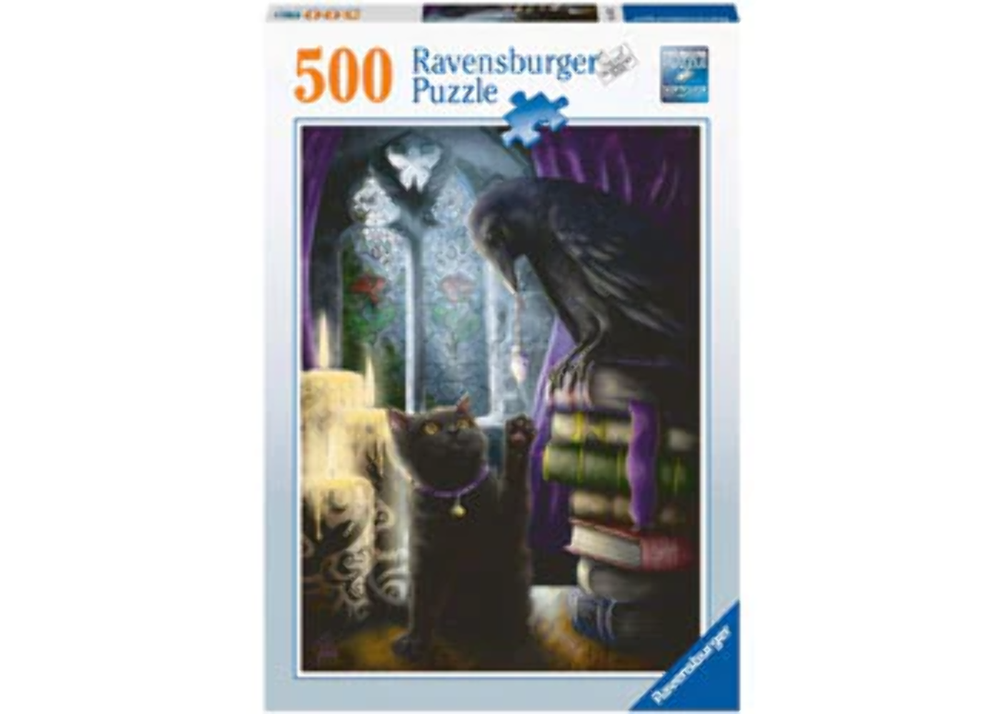 Ravensburger - Black Cat and Raven Puzzle 500pc