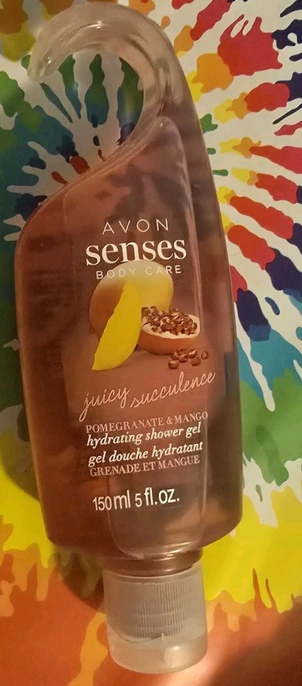 Avon Senses Juicy Pomegranate & Mango Hydrating Shower Gel (Women)