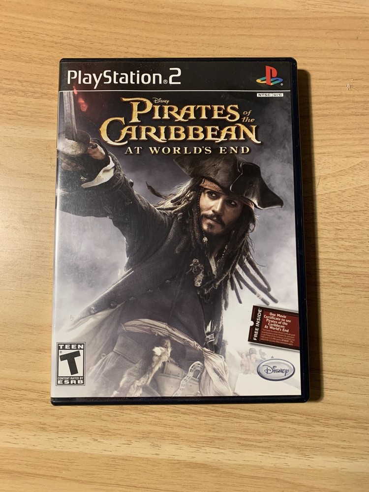 Disney Pirates Of The Caribbean At World's End PlayStation 2 PS2 CIB
