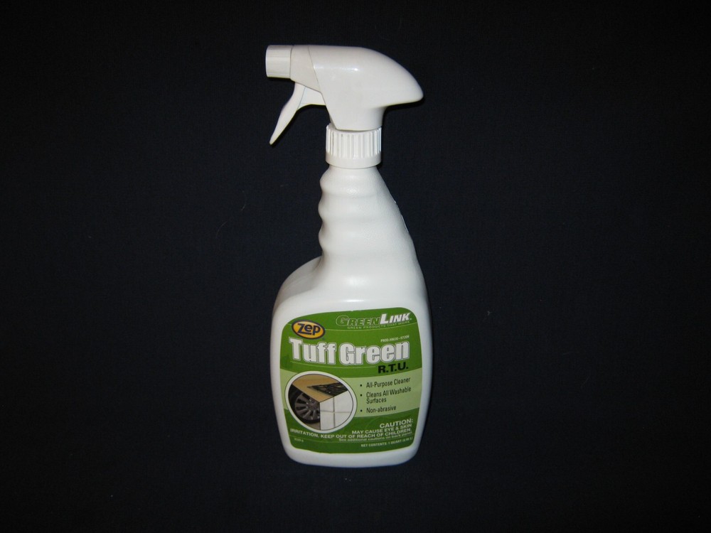 ZEP Tuff Green RTU Quart All-Purpose Cleaner with Trigger Spray Free Shipping Bin 7