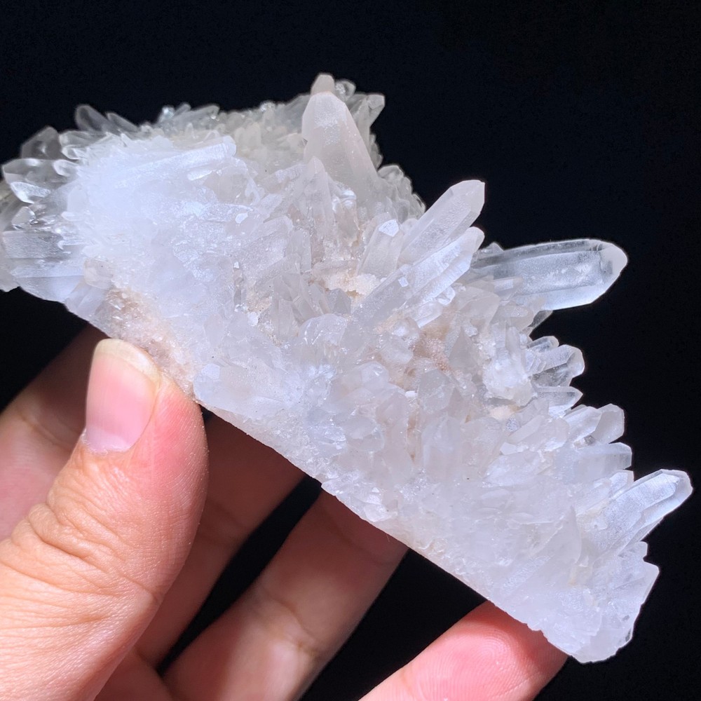 200g RARE white quartz clear quartz cluster Crystal Mineral Specimen