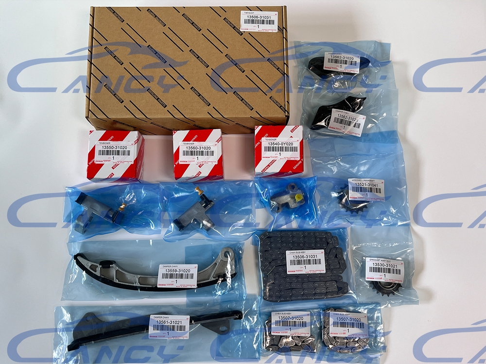 Genuine Timing Chain Kit for 06-17 Toyota Highlander Venza Lexus RX350 3.5L Engine