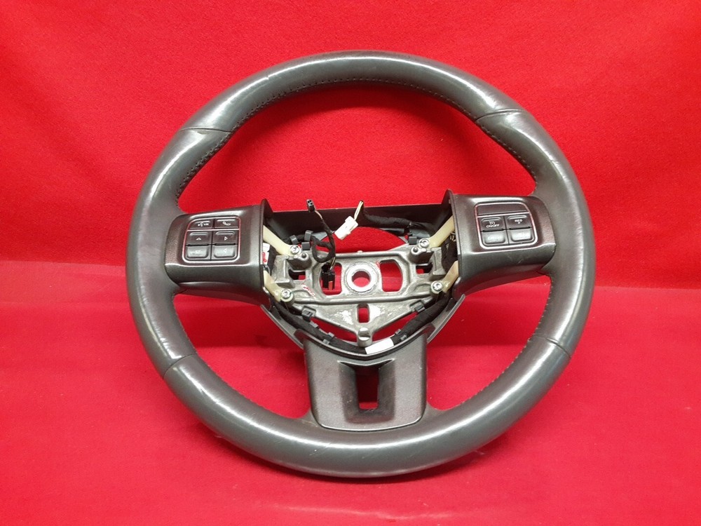 2013 Dodge Dart Driver Steering Wheel Gray W / Cruise Control / Phone Buttons