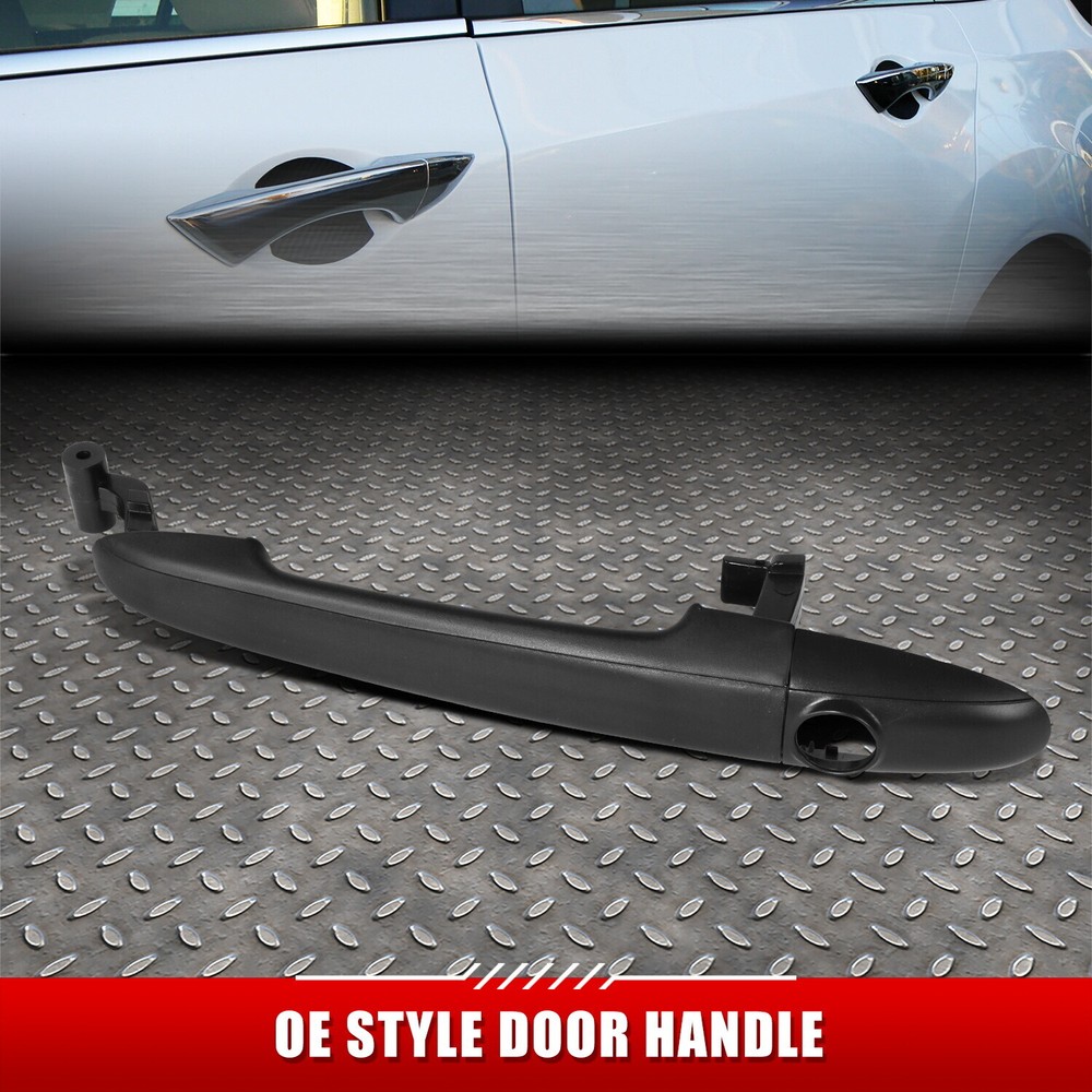 FOR 07-18 SPRINTER 2500 3500 CRAFGER BLACK TEXTURED FRONT LEFT DOOR PULL HANDLE