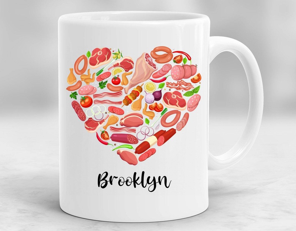 Personalized Butcher Mug Butcher Cup Butcher Gift Butcher Coffee Mug Butcher