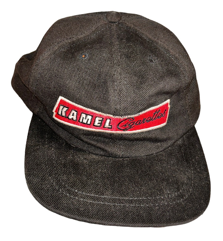 Vintage Rare “Kamel” Camel Brand Cigarettes Strap Back Hat 1998 With Camel Logo