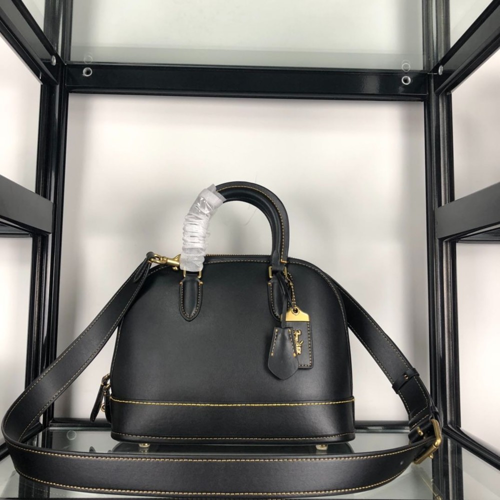 COACH Revel Shoulder Bag Handbag CC411 Black Outlet New