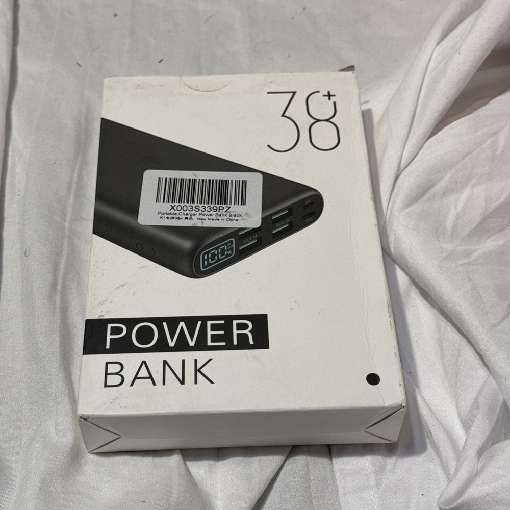 Portable 38800mAh Power Bank for High-Capacity Charging VE