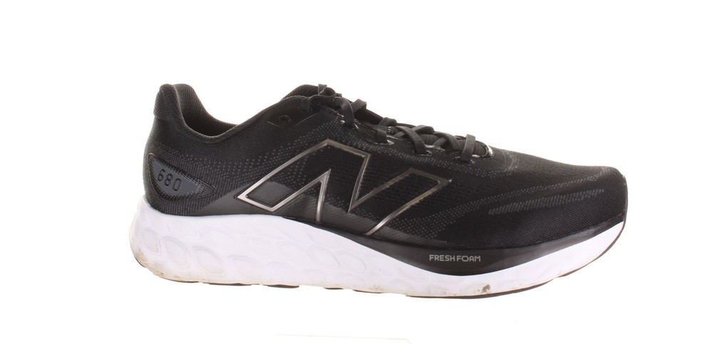 New Balance Mens M680lk8 Black Running Shoes Size 9.5 (4E) (7772796)