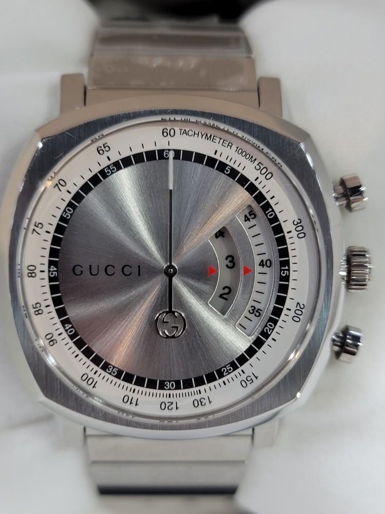 Gucci YA157302 Grip 40mm Men's Stainless Steel Watch