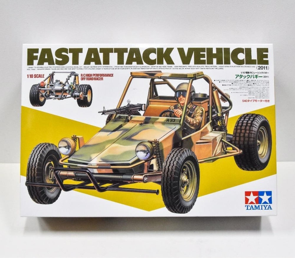 Tamiya 1/10 Attack Buggy RC Kit Unassembled New Radio Control