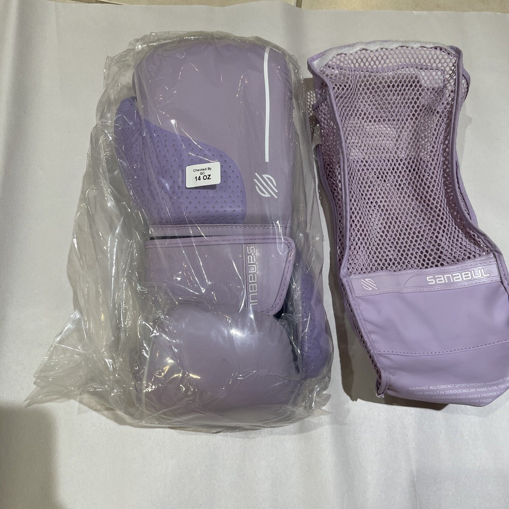 Sanabul Easter Egg Boxing Gloves Kickboxing Punching Bag Gloves for Women 14 oz