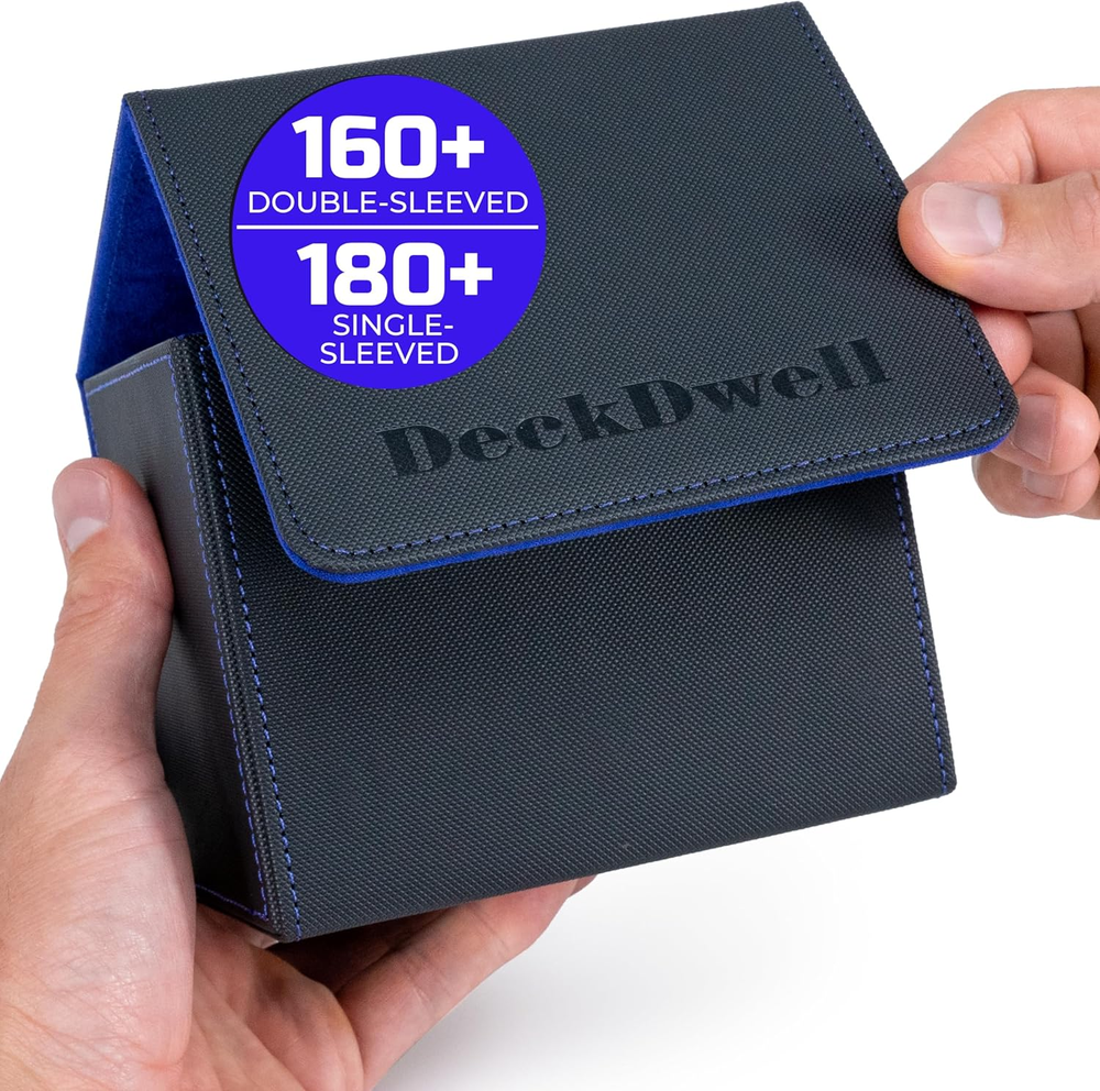 MTG Deck Box with Window Display - MTG Card Organizer & Trading Card Storage Box