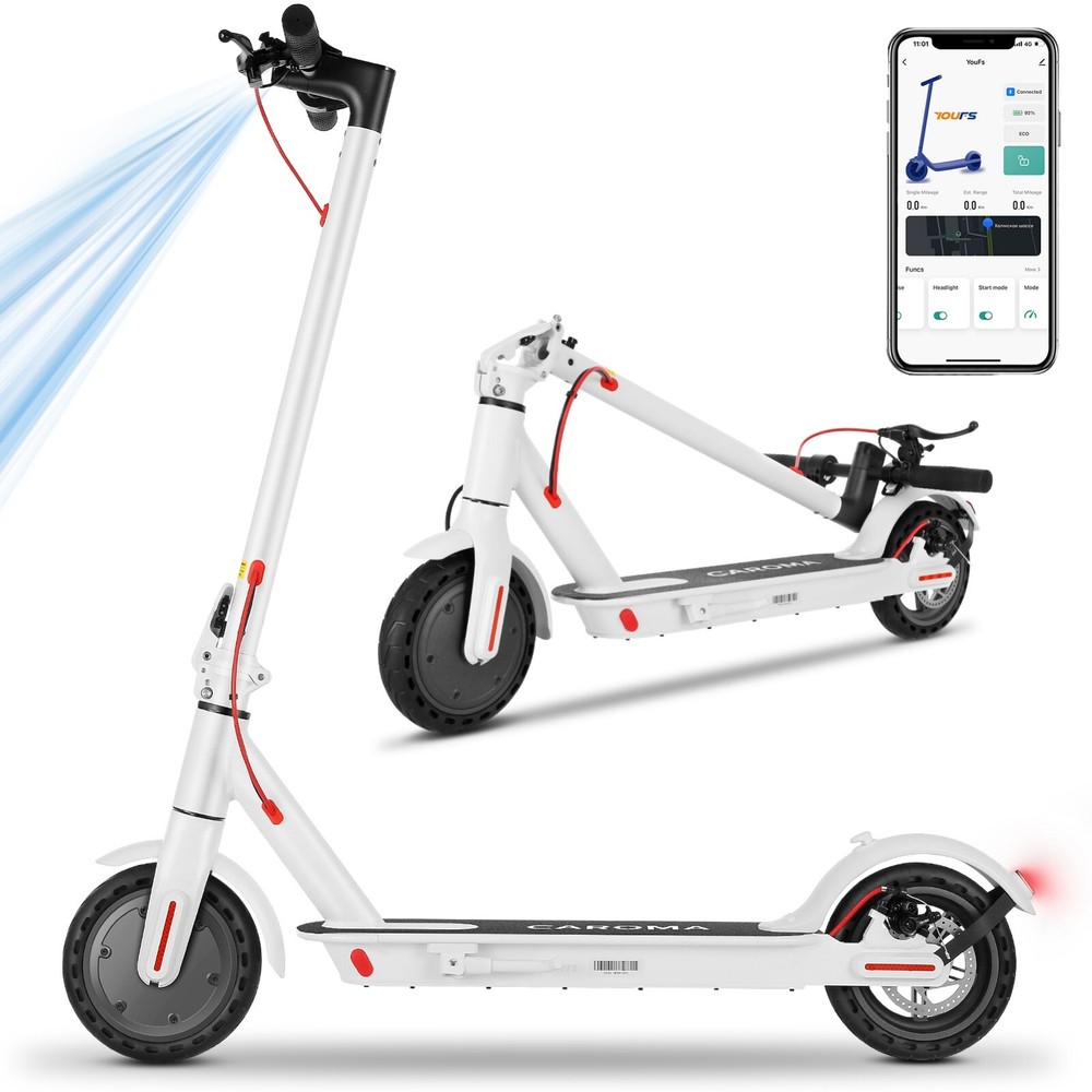 Long-Range 20MPH Folding Electric Scooter for Safe Urban Commuting