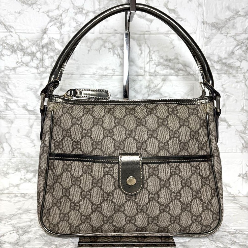 Gucci Supreme GG Monogram Shima Tote Handbag