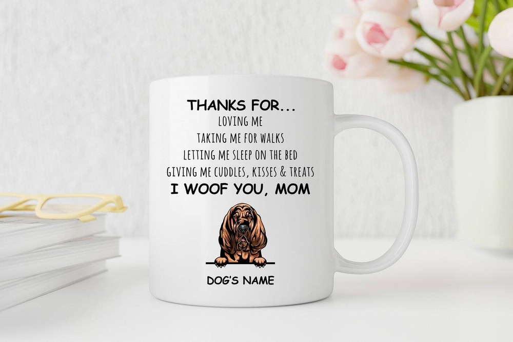 Bloodhound Gift Bloodhound Mug Funny Bloodhound Gift Ideas Bloodhound Mom Gift