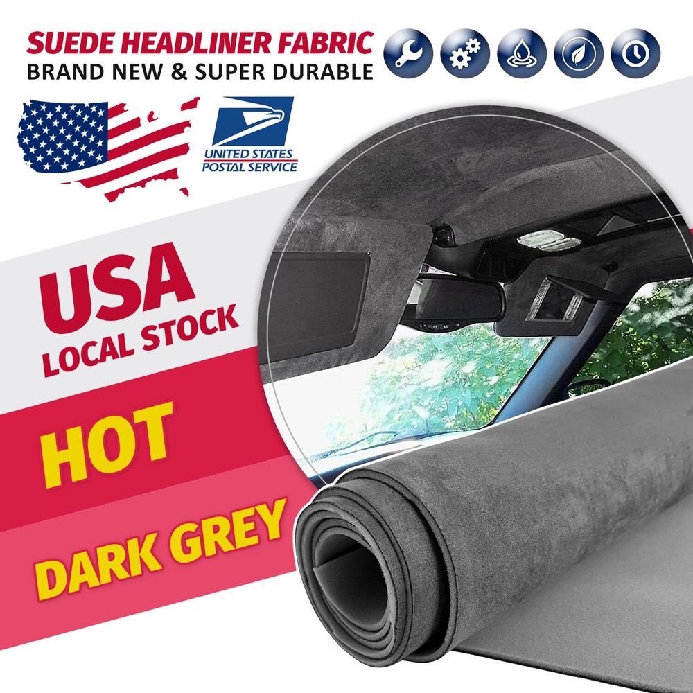 New Foam Backed Automotive Headliner Fabric Sunroof Upholstery Craft 79
