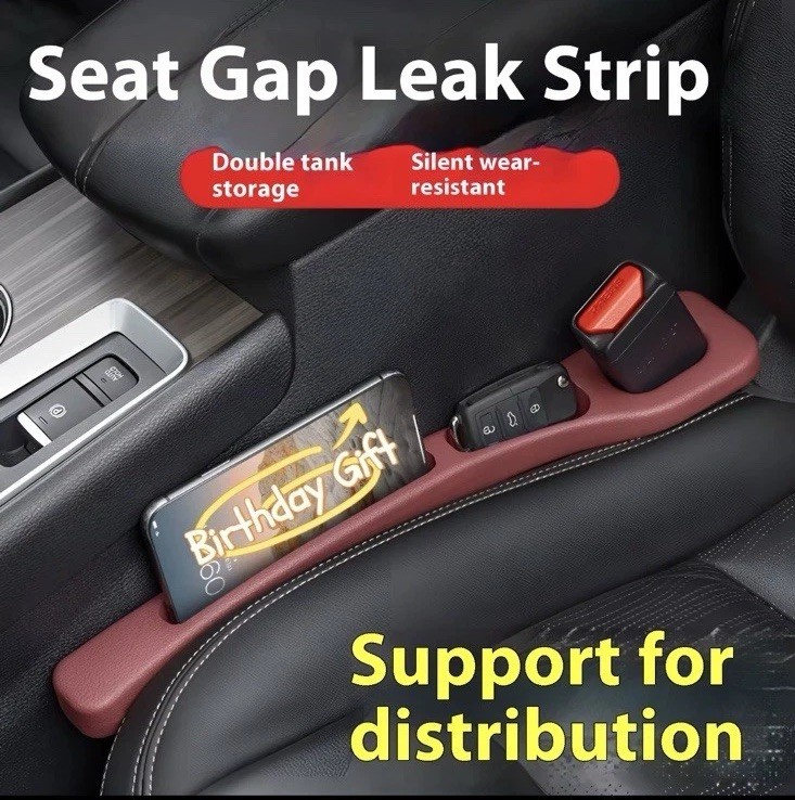Universal Car Seat Gap Filler, To Prevent Things Falling In between Car seats.