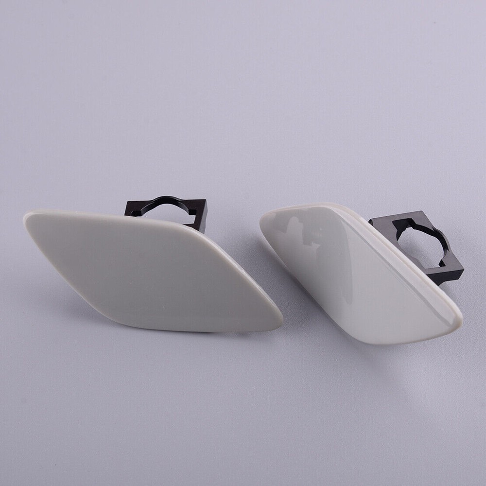 2pcs Headlight Washer Nozzle Cover Cap fit for BMW 3 Series E92 E93 2006-2009 @