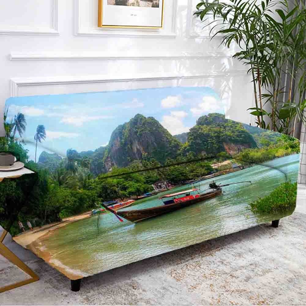 Seasonal Stretch Sofa Slipcover Protector for Lounge and Recliner Furniture-image