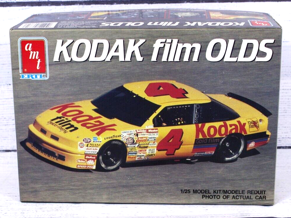 AMT - Kodak Film OLDS #4 NASCAR 1/25 Model #6731,  1990