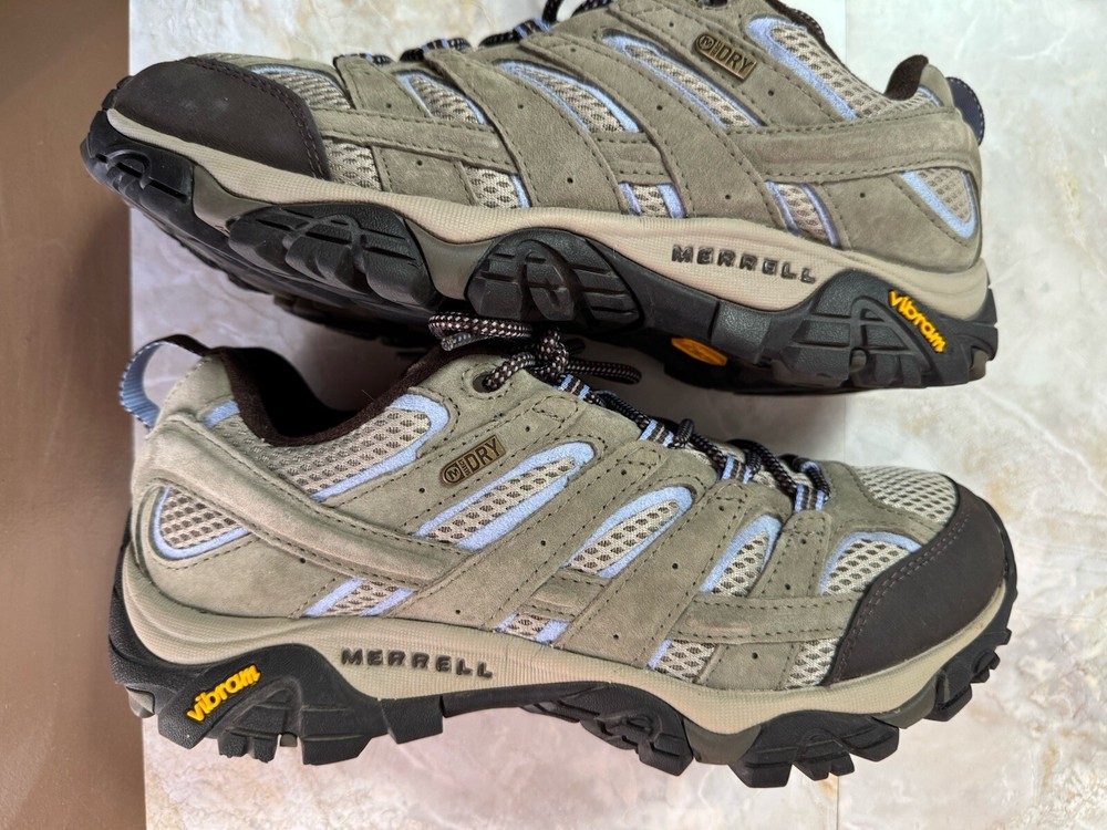 Merrell Shoes Womens 11 Hiking Sneakers Outdoor Performance Footwear Dusty Olive