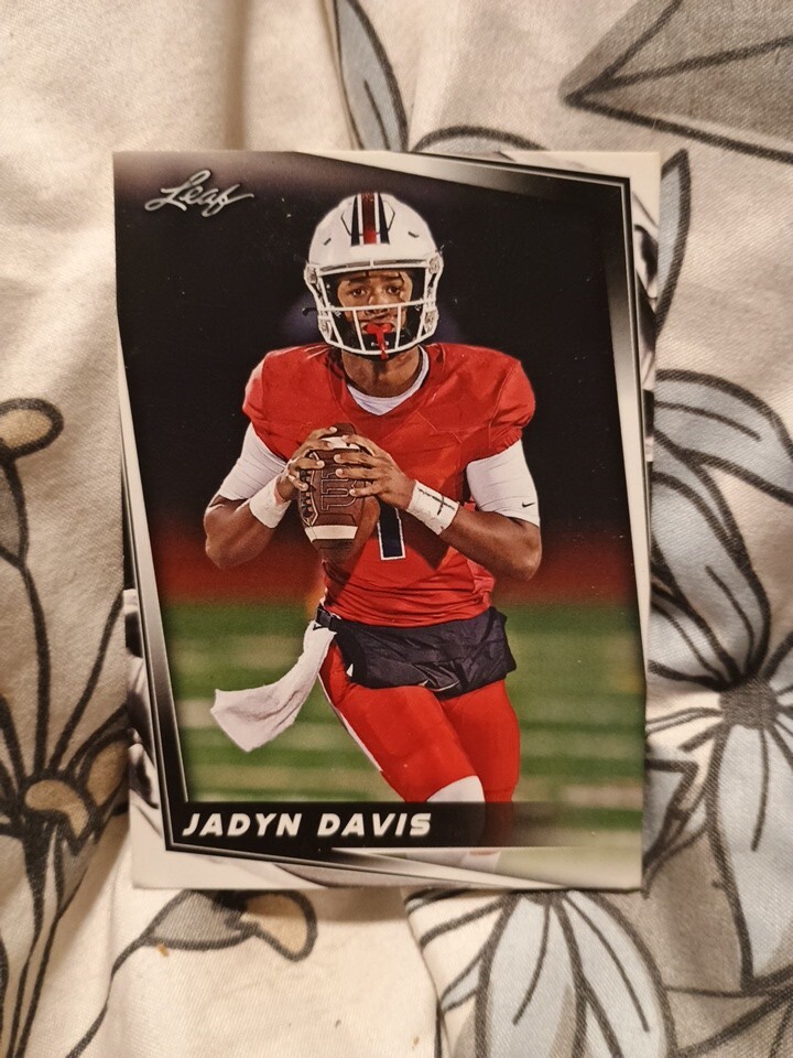 2024 Leaf Football Jadyn Davis #25 Rookie Card RC Michigan Wolverines