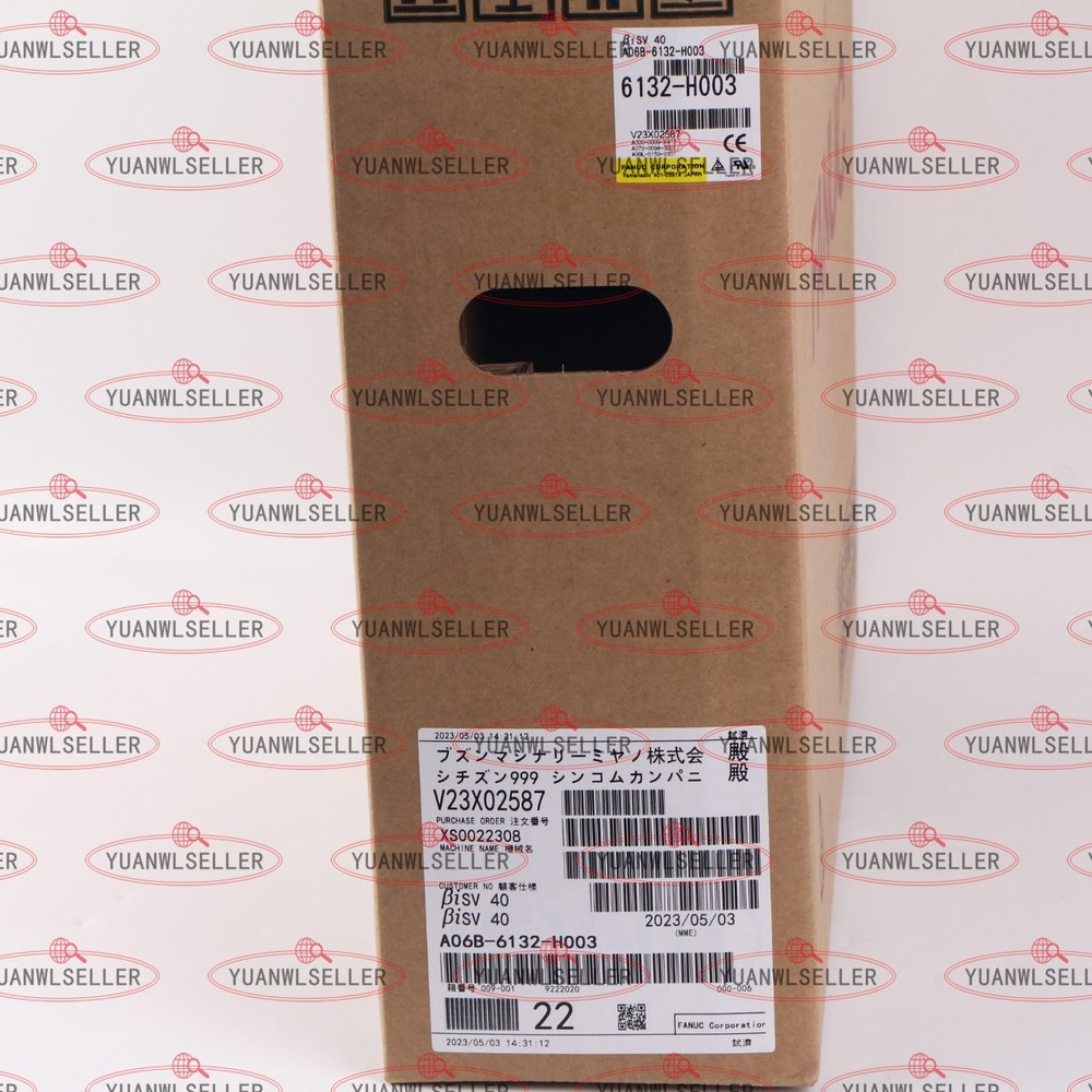 1PCS NEW FANUC Servo Drive Amplifier A06B-6132-H003 A06B6132H003