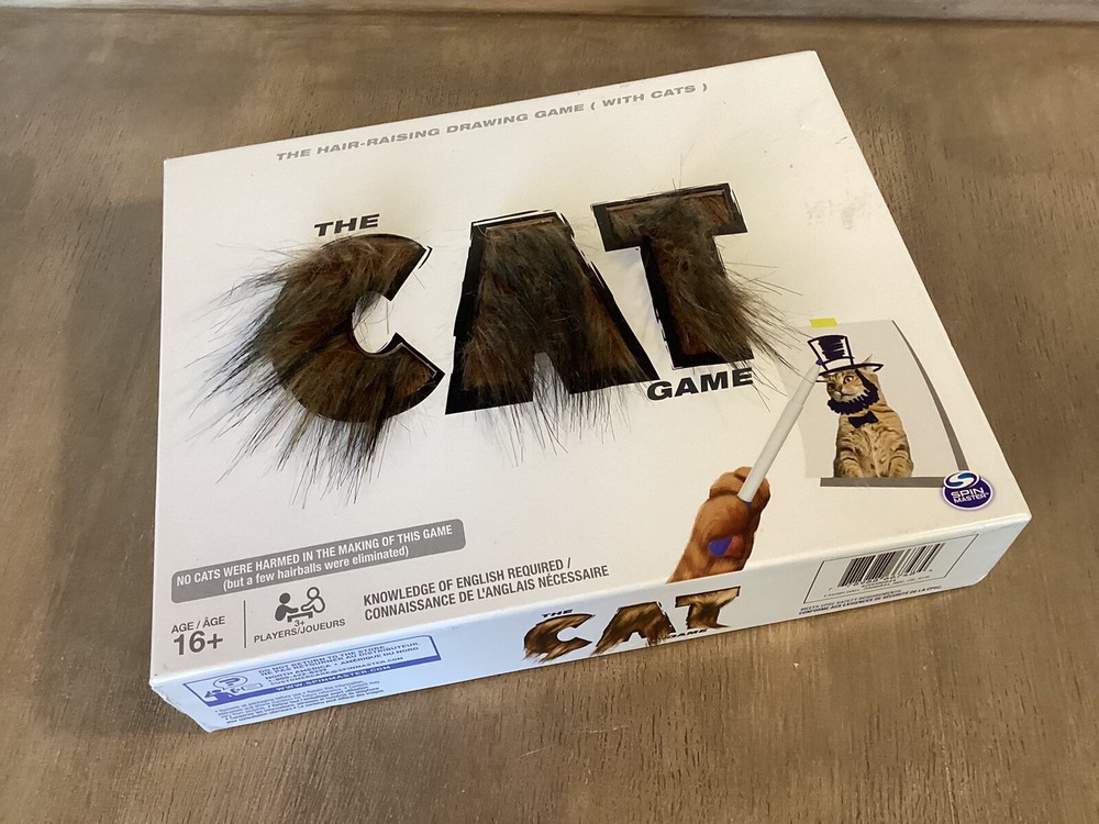 Spinmaster The Cat Game - Fun Drawing Card Game for All Ages  