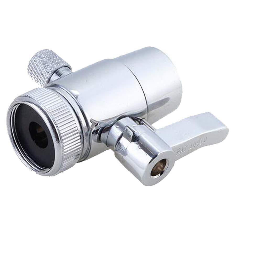 Faucet Diverter Valve with Aerator M22 Female Thread, Faucet Adapter for Tubi...