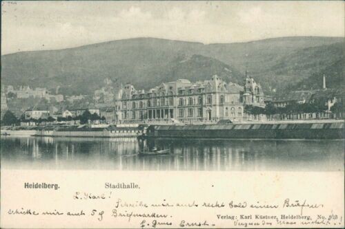 Ansichtskarte Heidelberg Stadthalle 1903 (Nr.979)