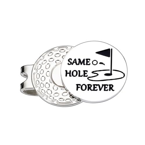 Mens Gifts for Him Boyfriend Valentine's Day Golf Ball Marker Hat Clip Gifts