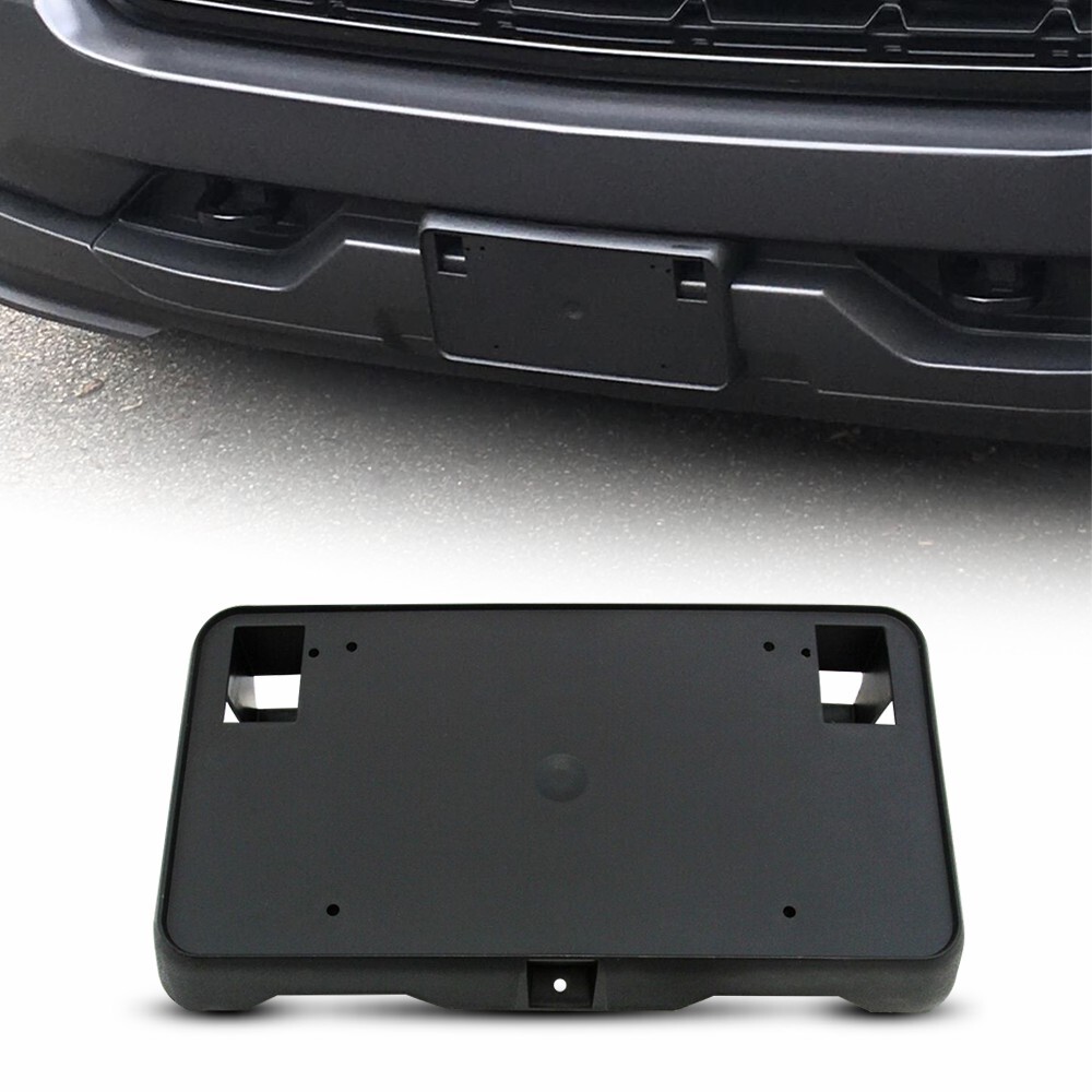 Plastic Front License Plate Bracket Holder for 2016-2019 Chevy Silverado