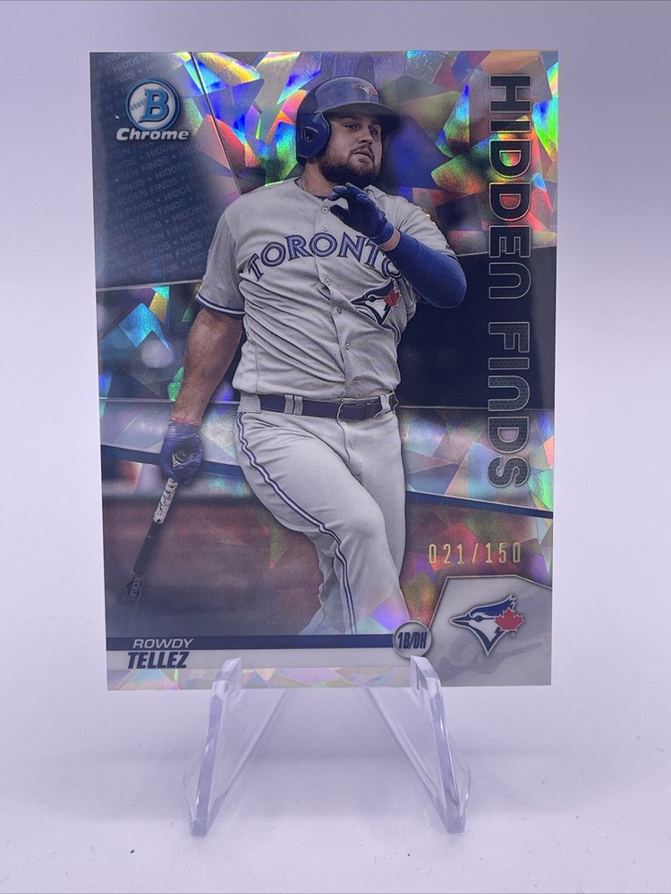 2020 Bowman Chrome Atomic Refractor Rowdy Tellez Hidden Finds #HF-RT /150