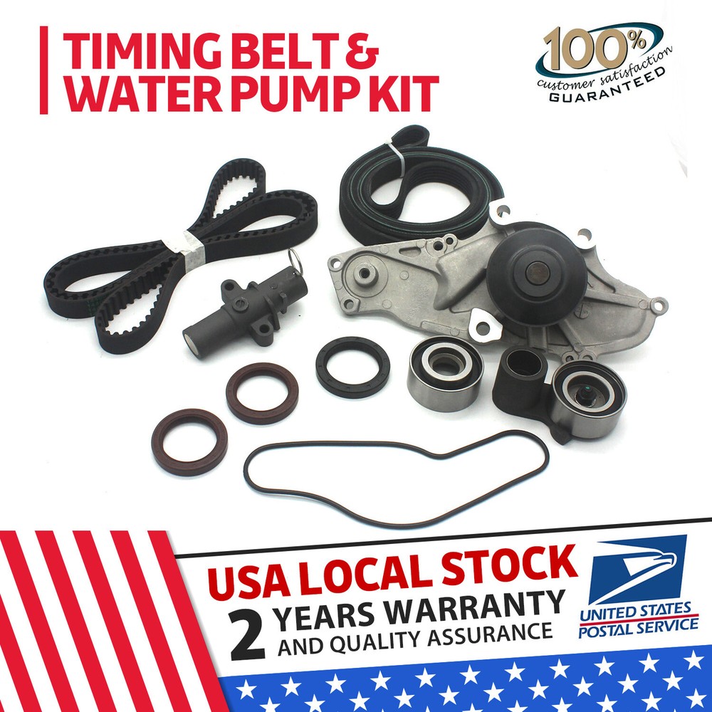 OE Timing Belt & Water Pump Kit For Honda/Acura Accord V6 Odyssey Saturn 3.5L