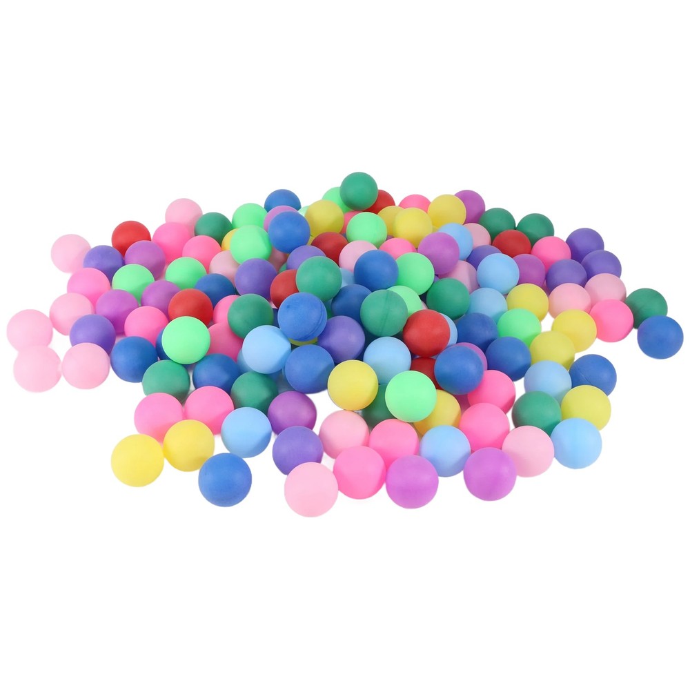 150-Pack Mixed Color 40mm Table Tennis Balls for Fun & Training