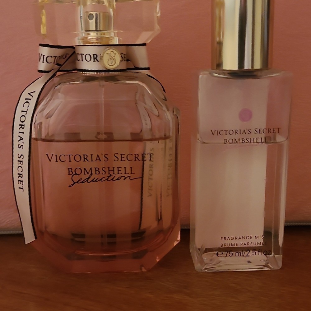 Victoria's Secret Bombshell Seduction Lot 3.4 oz and 2.5 oz *Unboxed NOT full-image
