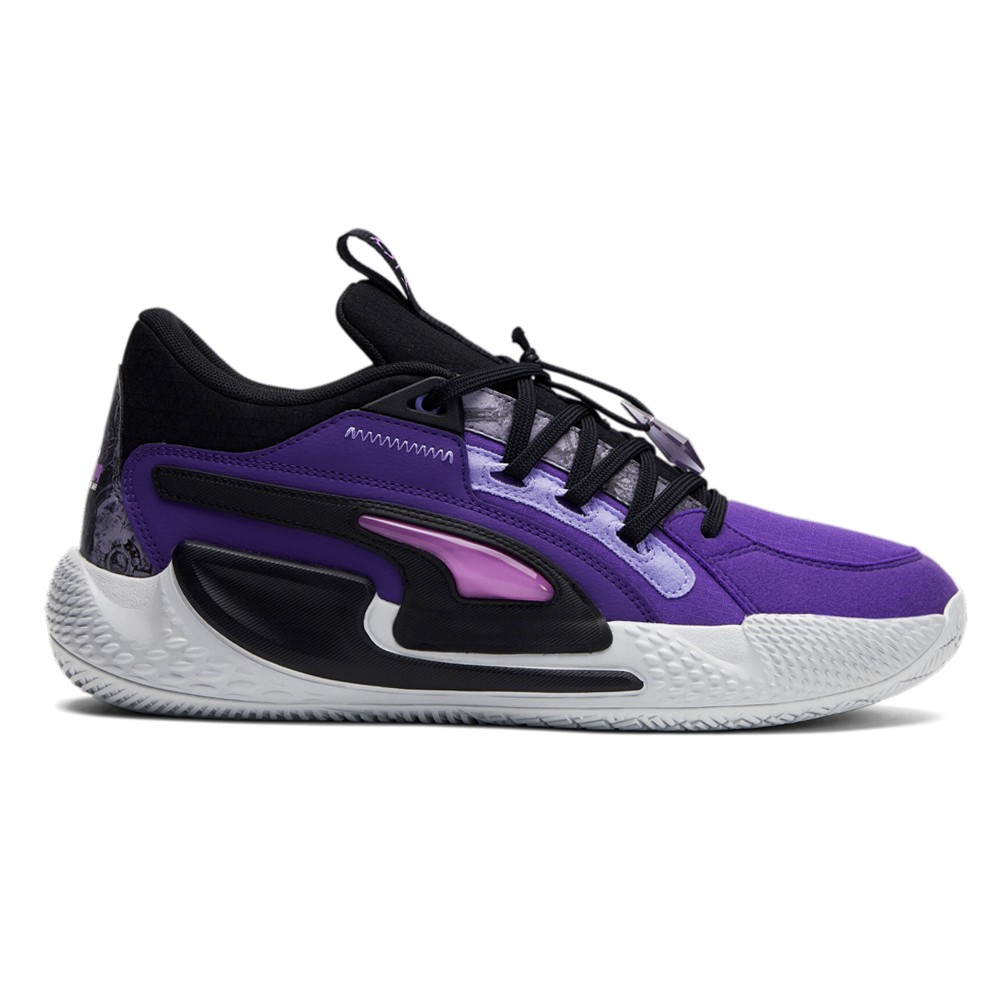 PUMA Ffxiv X Court Rider Chaos Basketball  Mens Purple Sneakers Athletic Shoes 3